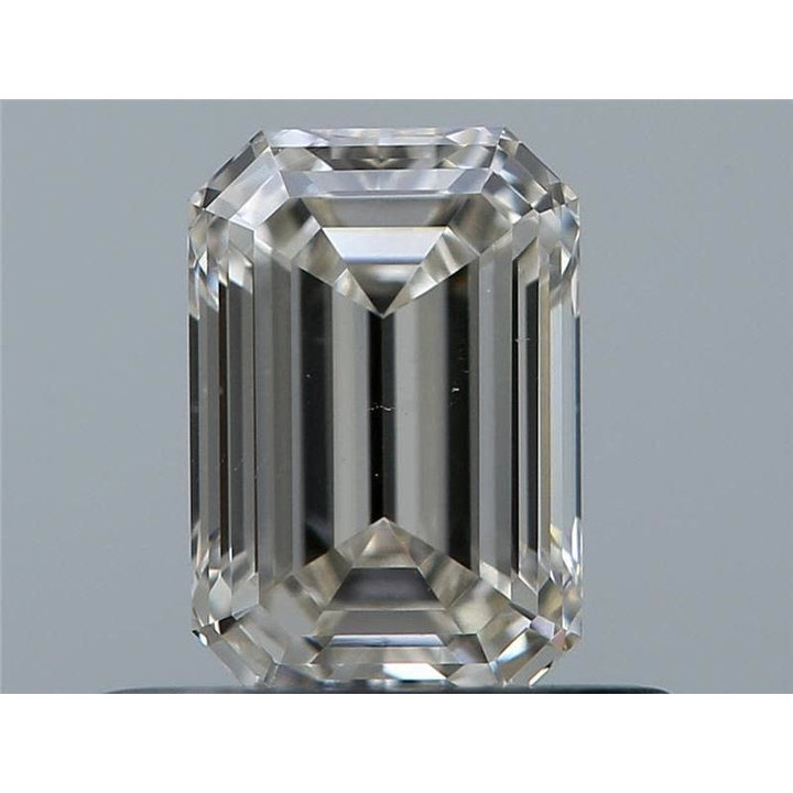 0.46 Carat Emerald Loose Diamond, J, VS2, Super Ideal, GIA Certified | Thumbnail