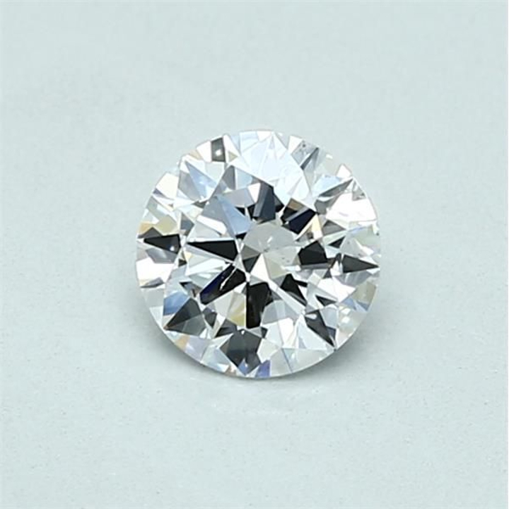 0.46 Carat Round Loose Diamond, D, SI2, Ideal, GIA Certified | Thumbnail