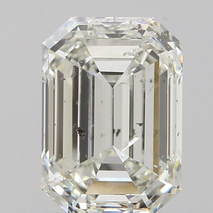 0.70 Carat Emerald Loose Diamond, I, SI2, Ideal, GIA Certified