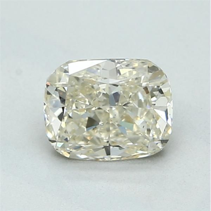 1.01 Carat Cushion Loose Diamond, K FAINT BROWN, VS2, Ideal, GIA Certified | Thumbnail