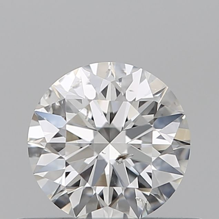 0.43 Carat Round Loose Diamond, G, SI2, Super Ideal, GIA Certified