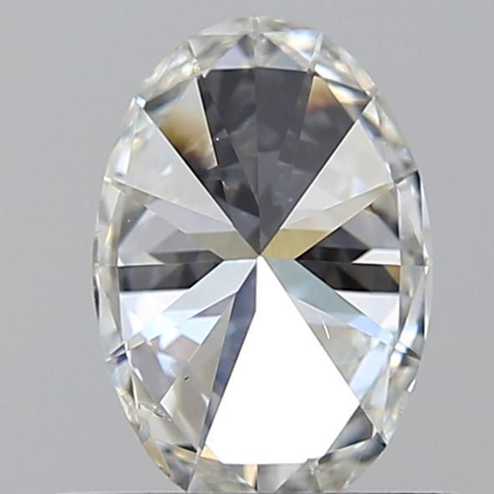 0.70 Carat Oval Loose Diamond, F, VS2, Ideal, GIA Certified | Thumbnail
