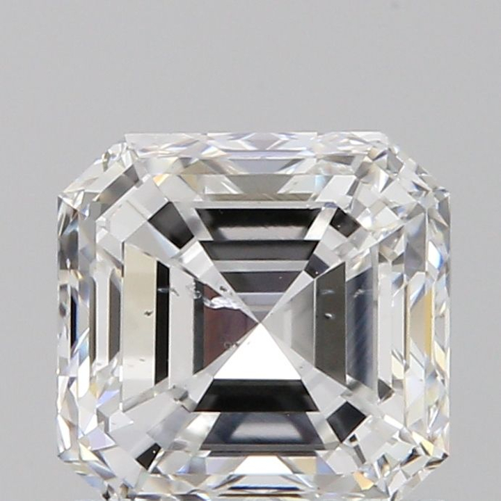 1.00 Carat Asscher Loose Diamond, E, SI1, Ideal, GIA Certified