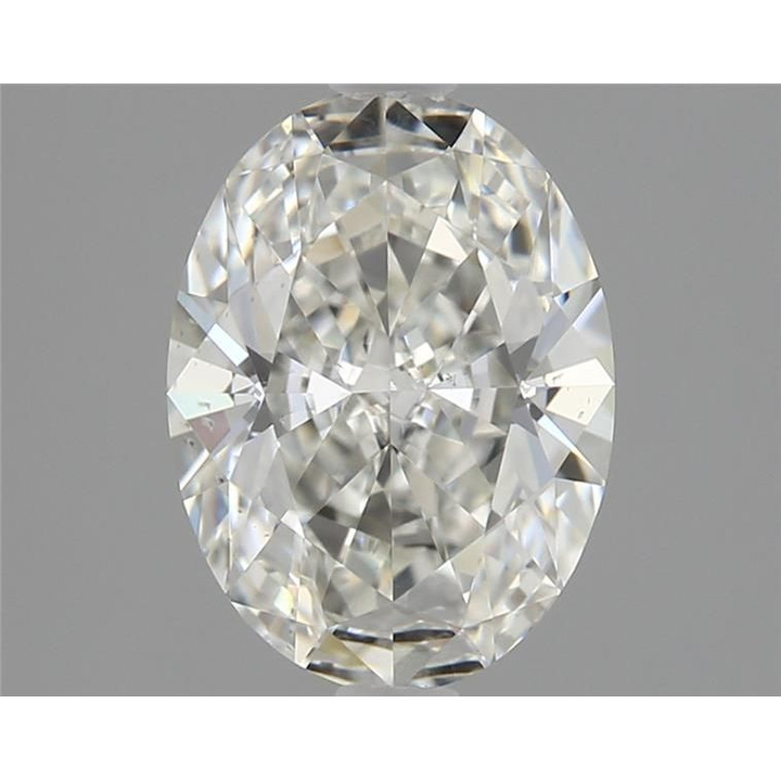0.84 Carat Oval Loose Diamond, H, VS2, Super Ideal, GIA Certified | Thumbnail