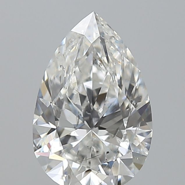 0.91 Carat Pear Loose Diamond, F, SI2, Super Ideal, GIA Certified | Thumbnail