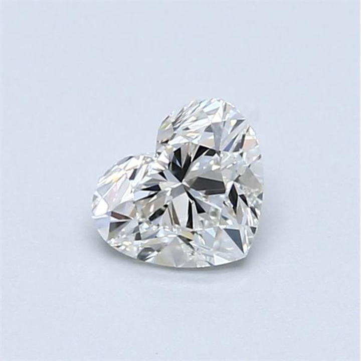 0.50 Carat Heart Loose Diamond, I, VS1, Super Ideal, GIA Certified | Thumbnail