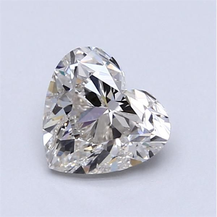 1.01 Carat Heart Loose Diamond, K Faint Brown, VS1, Super Ideal, GIA Certified | Thumbnail