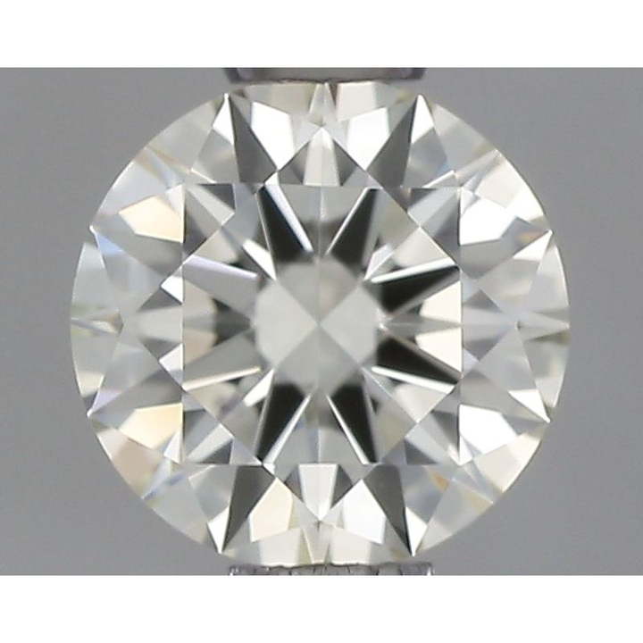 0.42 Carat Round Loose Diamond, N, VS1, Ideal, GIA Certified