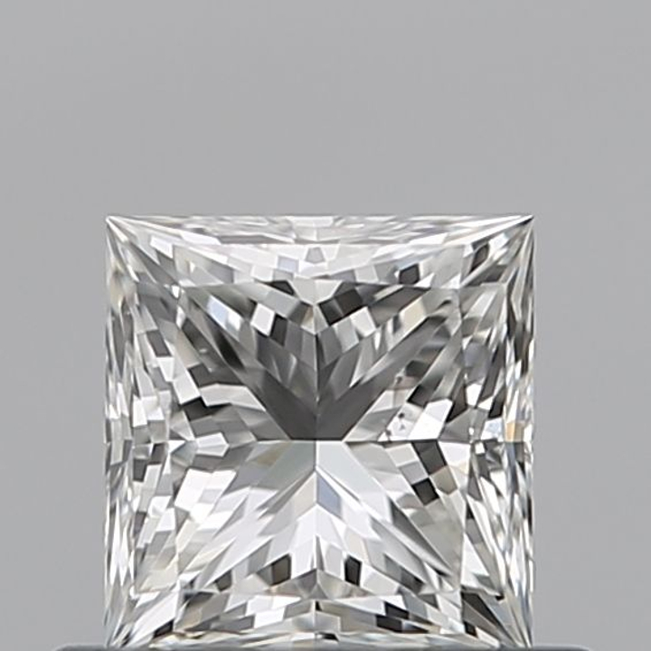 0.50 Carat Princess Loose Diamond, H, SI1, Ideal, GIA Certified | Thumbnail