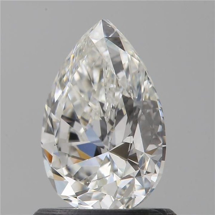 1.00 Carat Pear Loose Diamond, H, SI1, Ideal, GIA Certified | Thumbnail