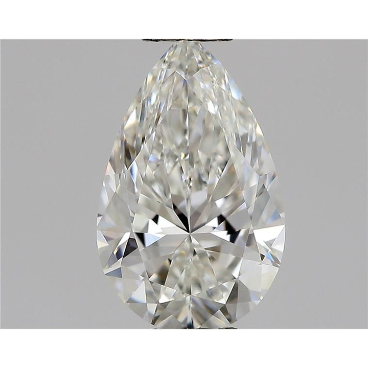 0.54 Carat Pear Loose Diamond, F, VVS1, Super Ideal, GIA Certified
