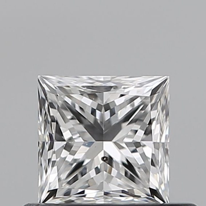 0.46 Carat Princess Loose Diamond, E, SI1, Ideal, GIA Certified