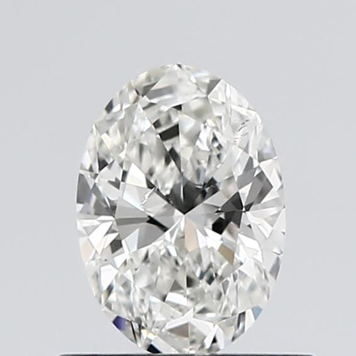 0.60 Carat Oval Loose Diamond, H, SI1, Super Ideal, GIA Certified | Thumbnail