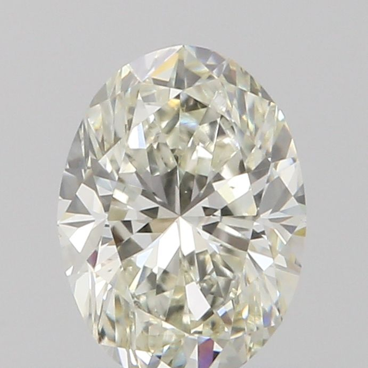 0.50 Carat Oval Loose Diamond, J, VS1, Ideal, GIA Certified | Thumbnail