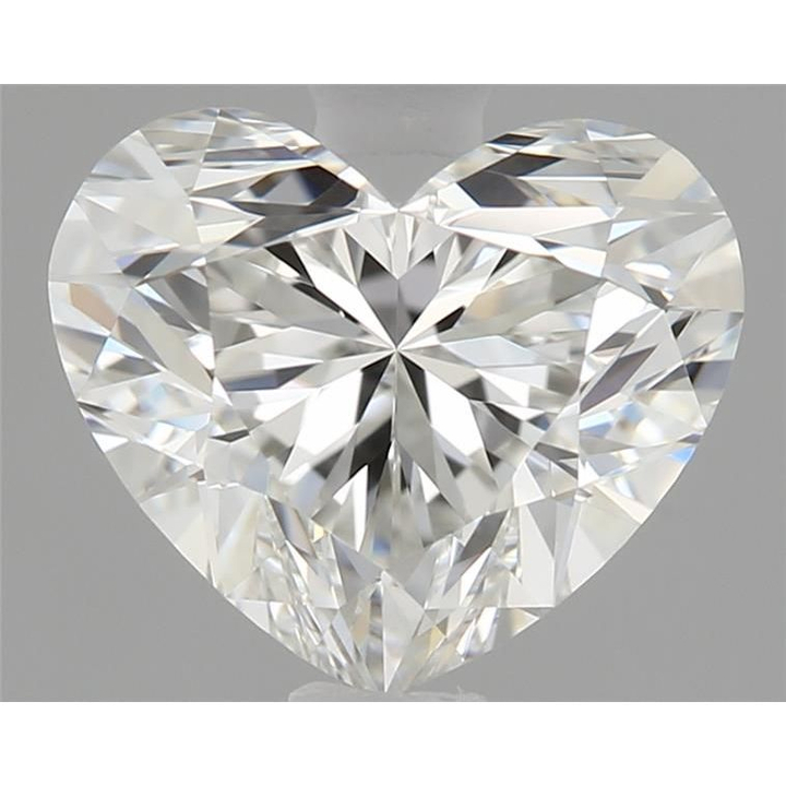 0.91 Carat Heart Loose Diamond, G, VVS1, Super Ideal, GIA Certified