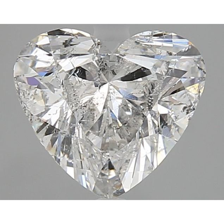 2.01 Carat Heart Loose Diamond, F, I2, Super Ideal, GIA Certified