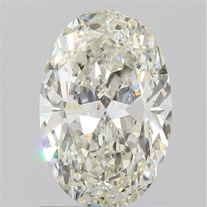 0.90 Carat Oval Loose Diamond, J, IF, Ideal, GIA Certified | Thumbnail