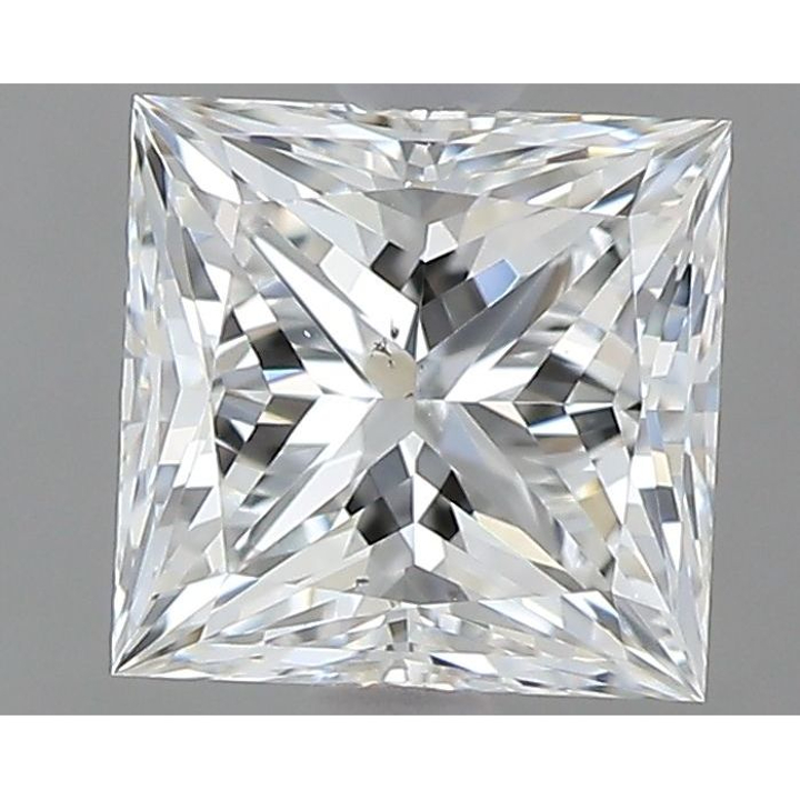 0.62 Carat Princess Loose Diamond, G, VS2, Super Ideal, GIA Certified