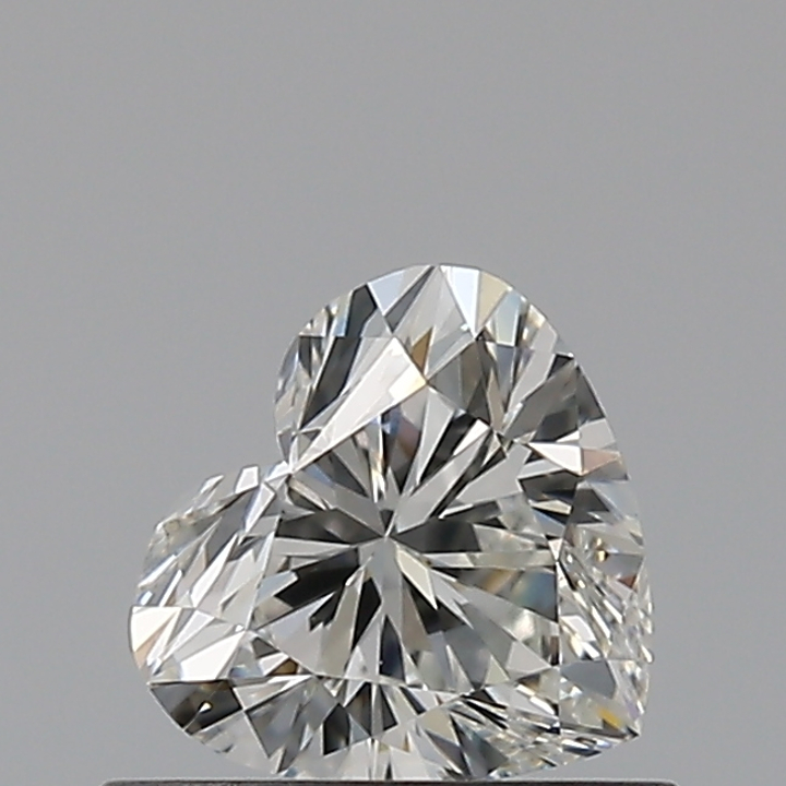 0.50 Carat Heart Loose Diamond, G, VVS1, Ideal, GIA Certified | Thumbnail