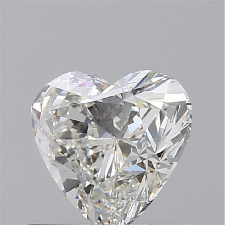 0.80 Carat Heart Loose Diamond, H, VS1, Ideal, GIA Certified
