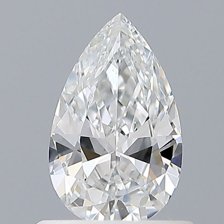 0.58 Carat Pear Loose Diamond, D, VS2, Super Ideal, GIA Certified
