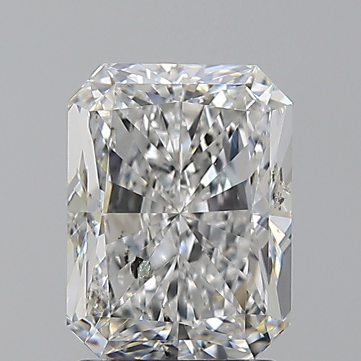 2.01 Carat Radiant Loose Diamond, E, SI1, Super Ideal, GIA Certified | Thumbnail