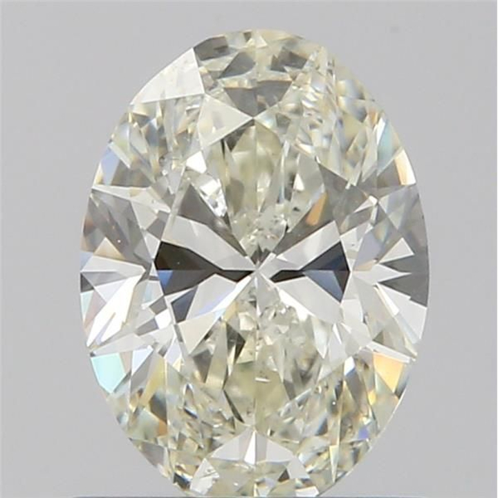 0.90 Carat Oval Loose Diamond, L, SI1, Ideal, GIA Certified | Thumbnail