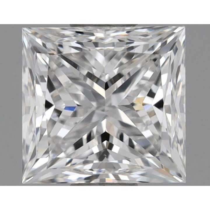 0.61 Carat Princess Loose Diamond, F, VS1, Very Good, GIA Certified | Thumbnail