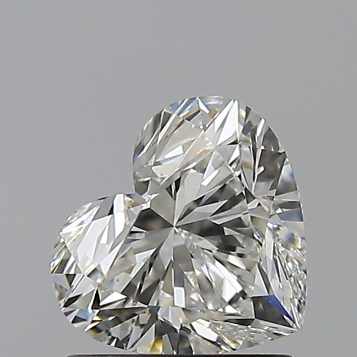 1.00 Carat Heart Loose Diamond, G, VS1, Super Ideal, GIA Certified | Thumbnail