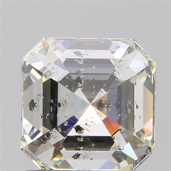 1.52 Carat Asscher Loose Diamond, K, SI2, Ideal, GIA Certified | Thumbnail