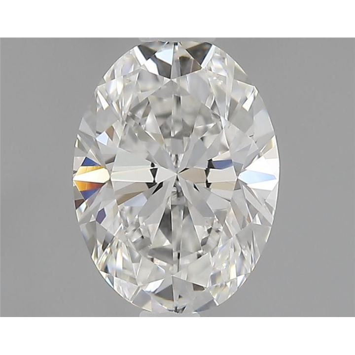 0.70 Carat Oval Loose Diamond, F, VVS1, Ideal, GIA Certified