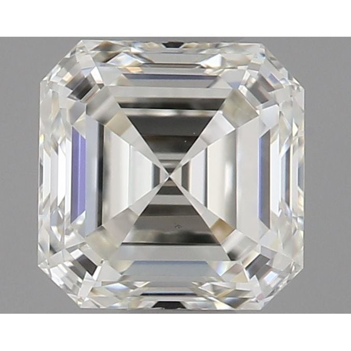 0.50 Carat Asscher Loose Diamond, J, VS1, Super Ideal, GIA Certified
