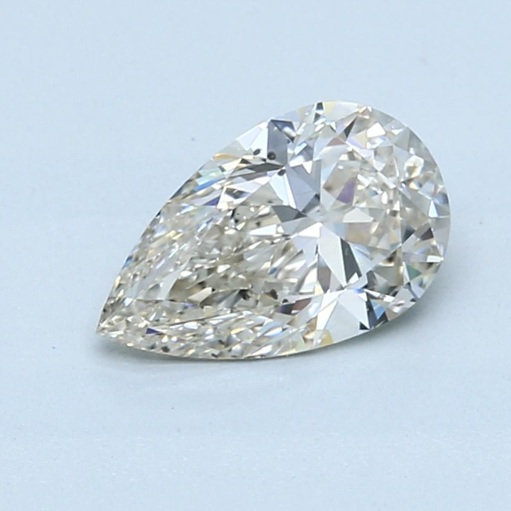 1.02 Carat Pear Loose Diamond, L FAINT BROWN, SI1, Super Ideal, GIA Certified | Thumbnail