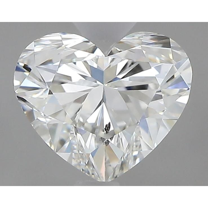 0.70 Carat Heart Loose Diamond, H, SI2, Super Ideal, GIA Certified