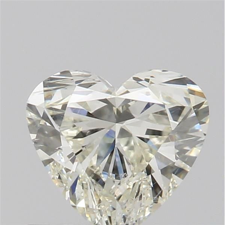 0.51 Carat Heart Loose Diamond, L, SI1, Ideal, GIA Certified | Thumbnail