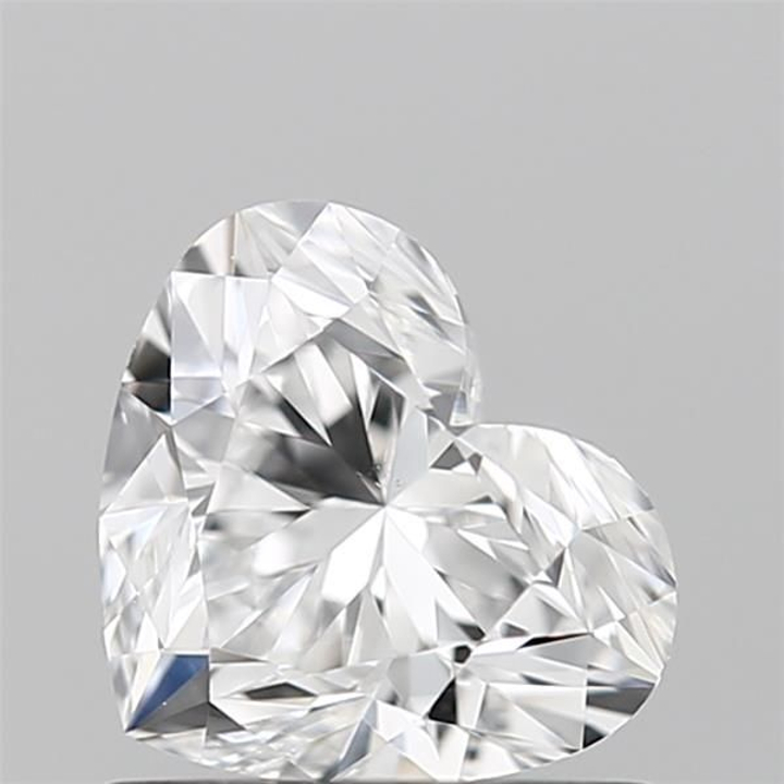 0.73 Carat Heart Loose Diamond, E, VS1, Super Ideal, GIA Certified