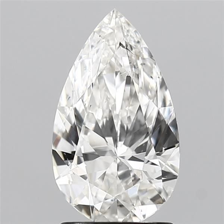 1.50 Carat Pear Loose Diamond, I, SI1, Super Ideal, GIA Certified | Thumbnail