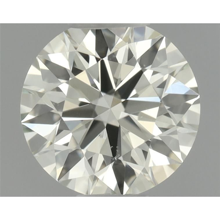 0.41 Carat Round Loose Diamond, L, VVS1, Super Ideal, GIA Certified