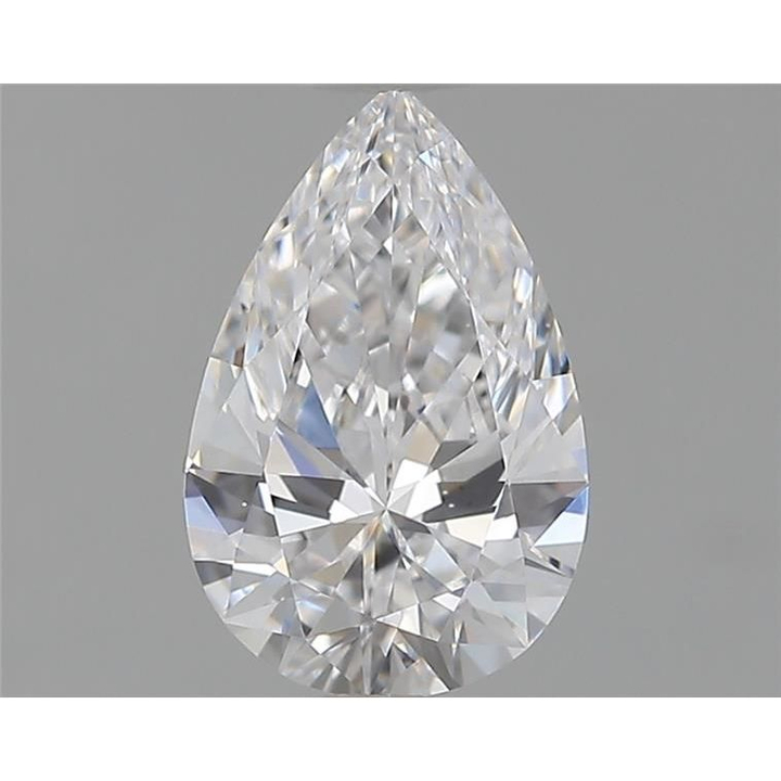 0.80 Carat Pear Loose Diamond, D, VS1, Super Ideal, GIA Certified | Thumbnail