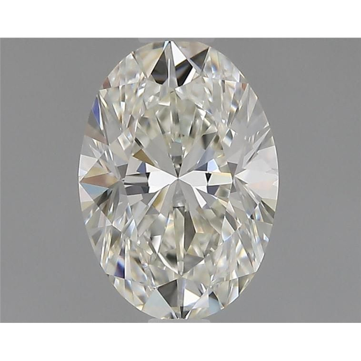 0.71 Carat Oval Loose Diamond, I, VVS1, Ideal, GIA Certified