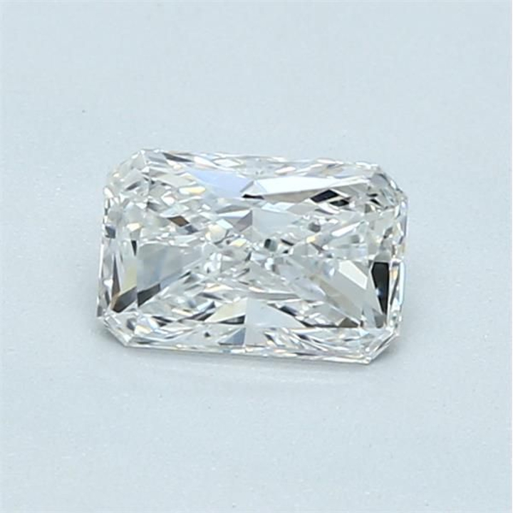 0.52 Carat Radiant Loose Diamond, E, VVS2, Excellent, GIA Certified | Thumbnail
