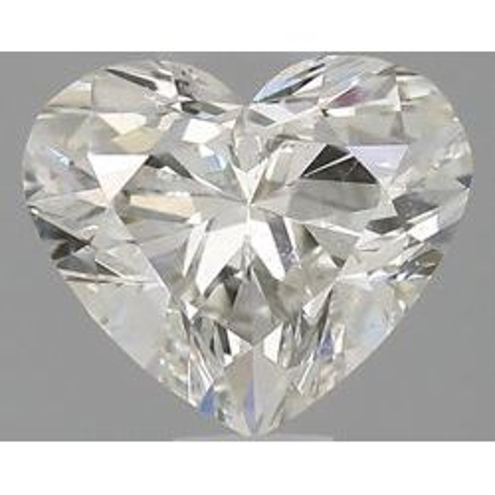 0.50 Carat Heart Loose Diamond, I, SI2, Super Ideal, GIA Certified