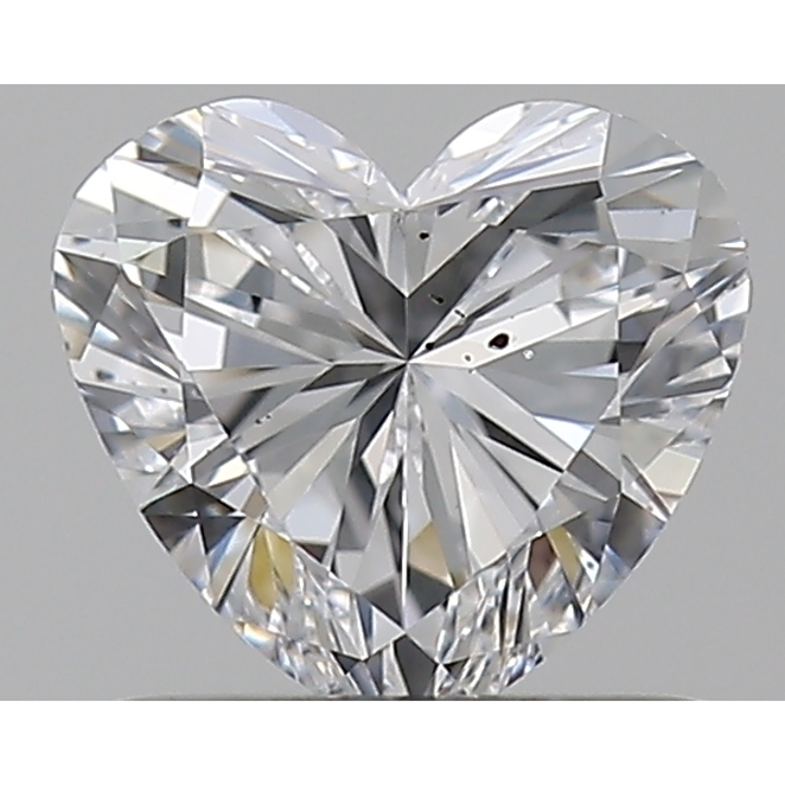 0.65 Carat Heart Loose Diamond, D, SI1, Super Ideal, GIA Certified