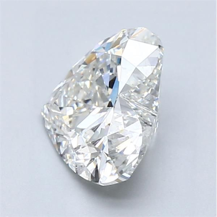 1.76 Carat Heart Loose Diamond, H, SI1, Super Ideal, GIA Certified | Thumbnail