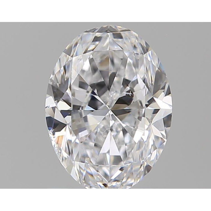 1.00 Carat Oval Loose Diamond, D, SI2, Super Ideal, GIA Certified | Thumbnail