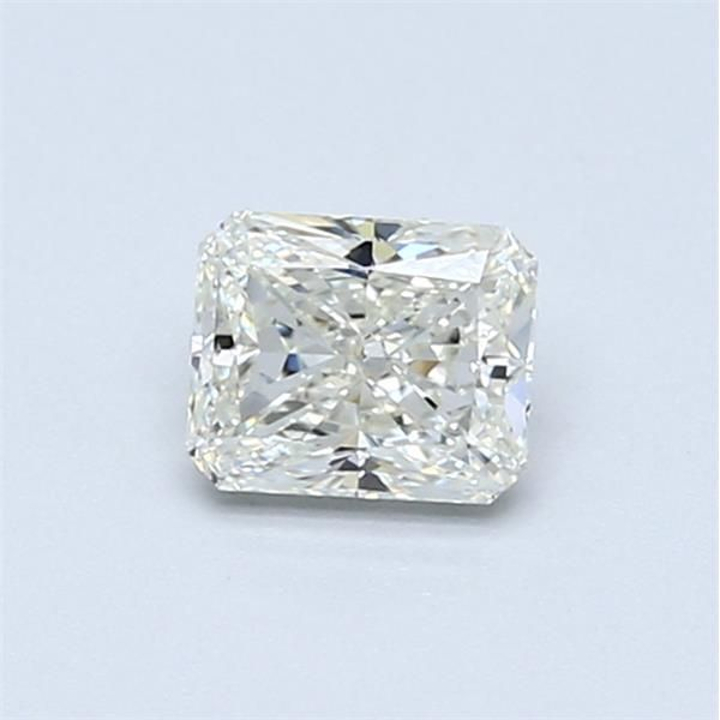 0.50 Carat Radiant Loose Diamond, J, VVS1, Ideal, GIA Certified