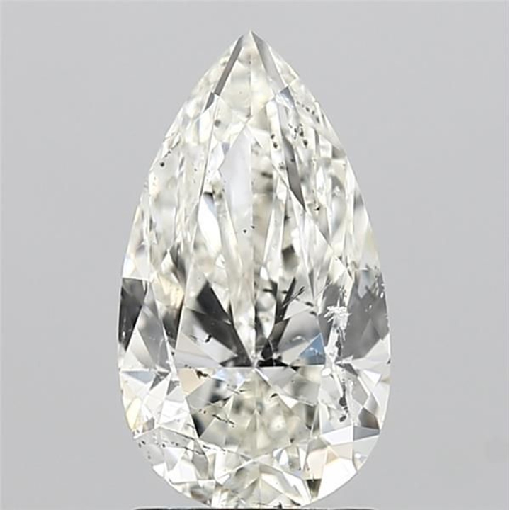 1.70 Carat Pear Loose Diamond, K, SI2, Ideal, GIA Certified | Thumbnail