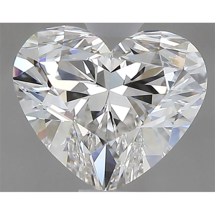 0.91 Carat Heart Loose Diamond, I, VS2, Super Ideal, GIA Certified | Thumbnail