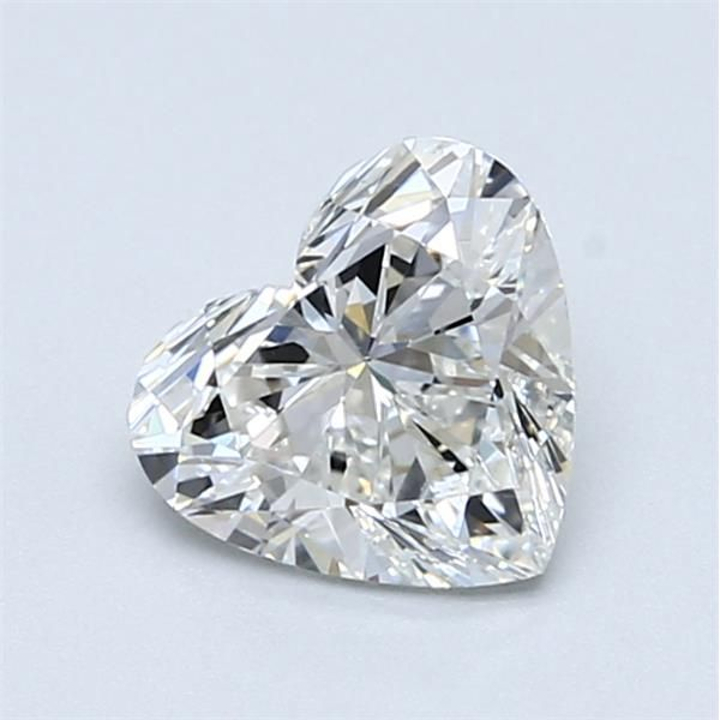 1.01 Carat Heart Loose Diamond, G, VS2, Super Ideal, GIA Certified