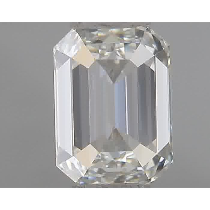 0.52 Carat Emerald Loose Diamond, I, IF, Ideal, GIA Certified